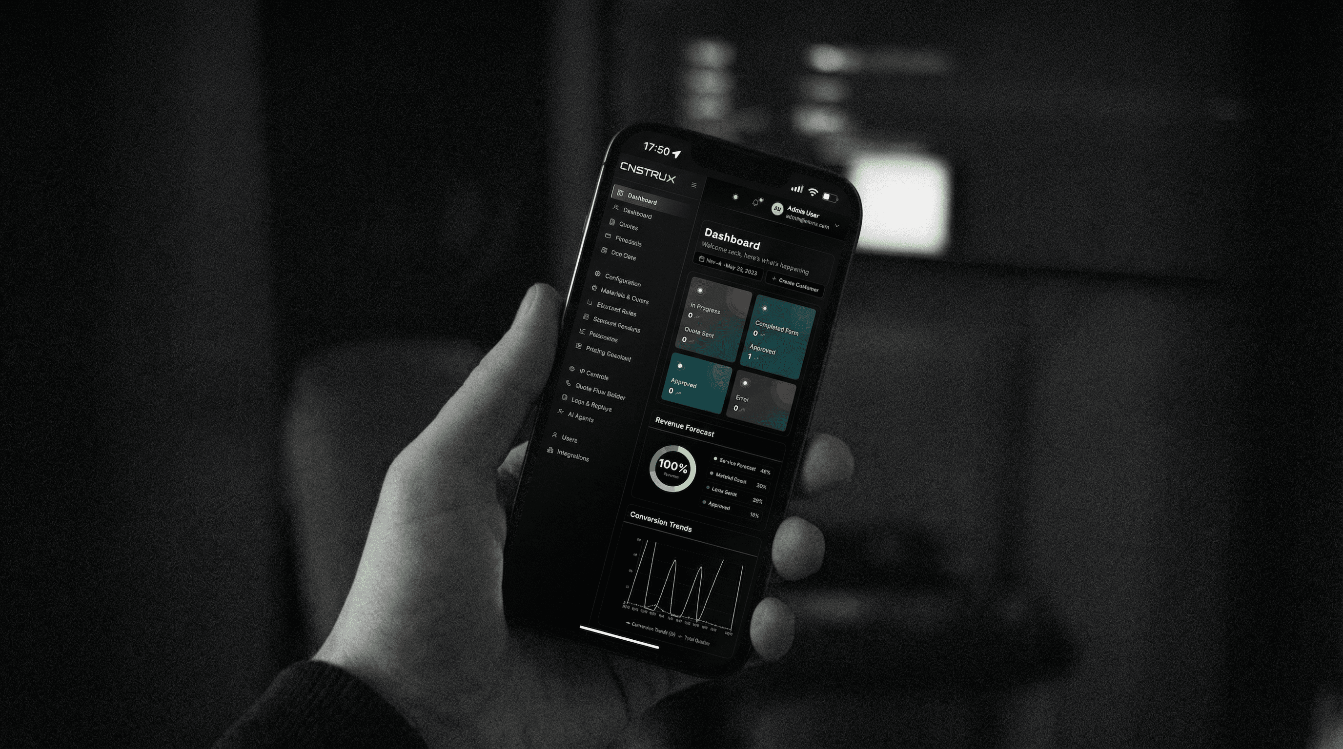 Mobile Dashboard Experience