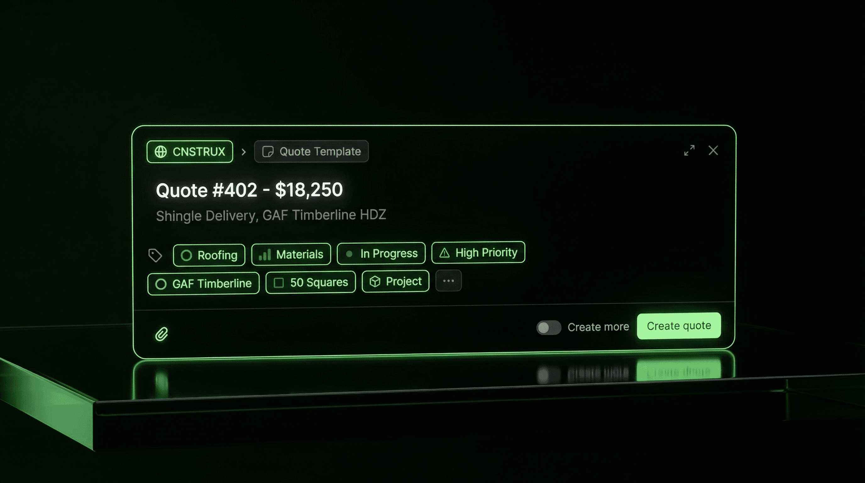 Smart Quote Template