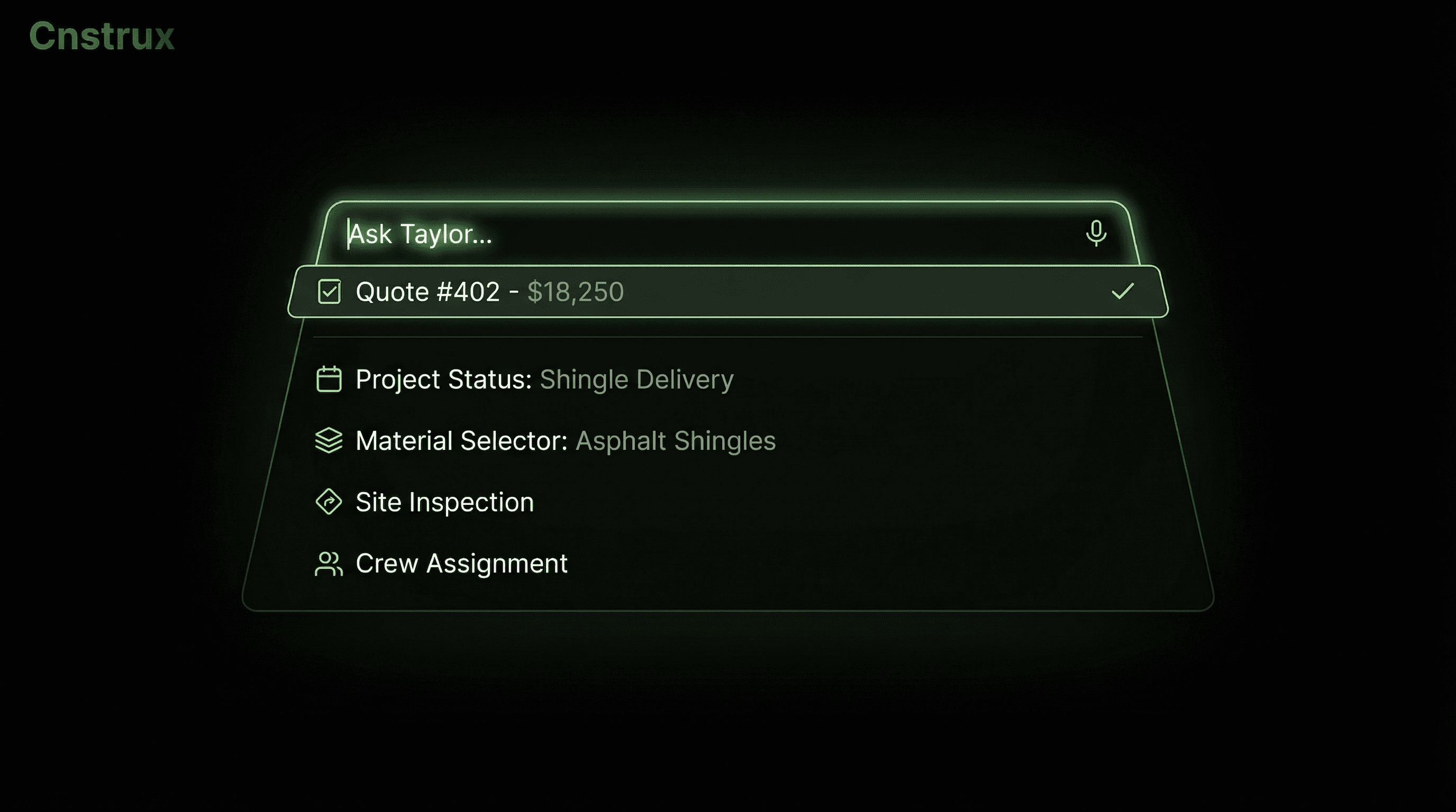 Ask Taylor AI Assistant
