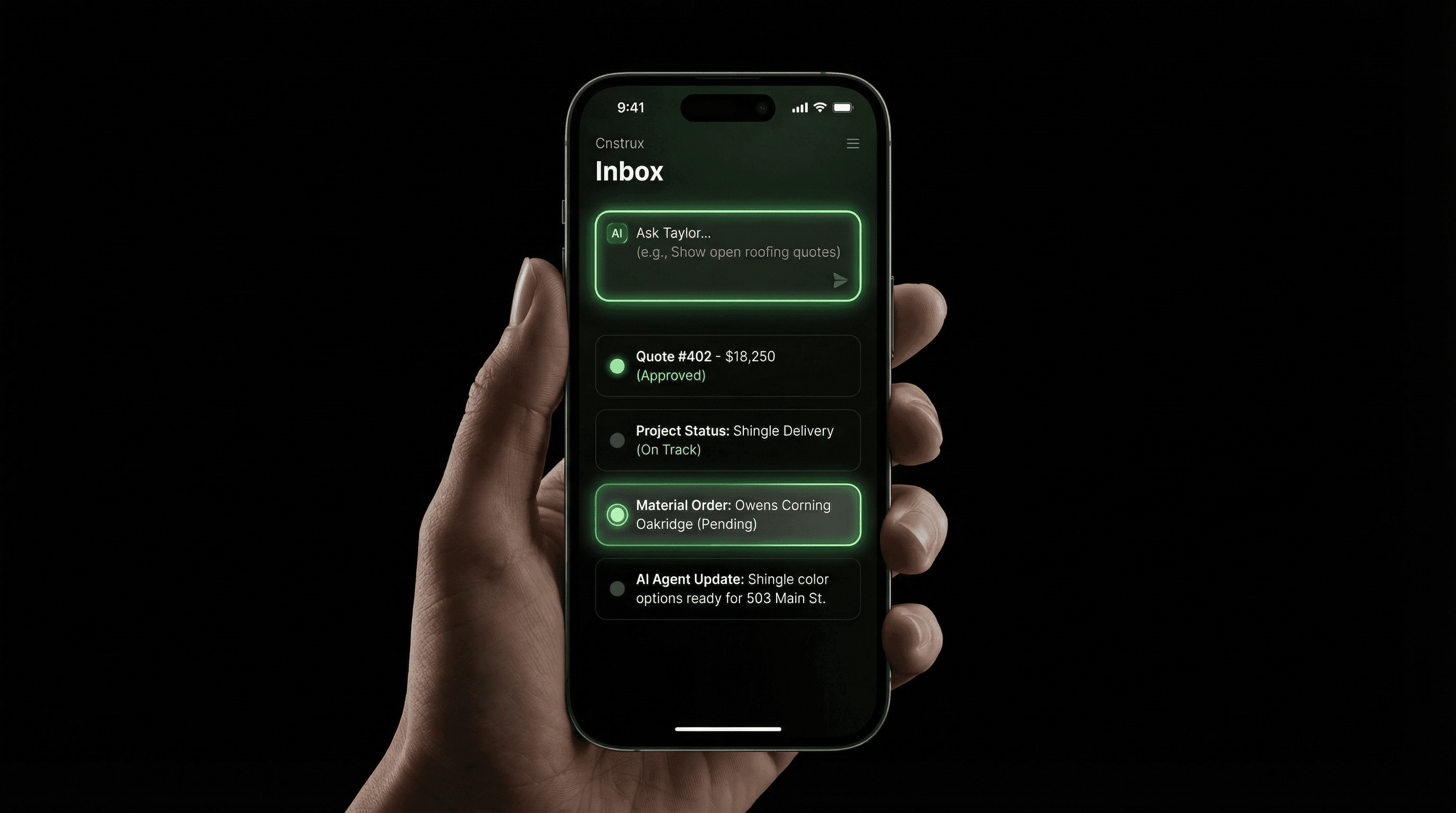Mobile Notifications & Inbox